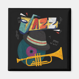 Imán Trompetas de Jazz Retro Funtástico Música Festival