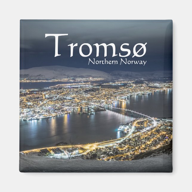 Imán Tromso Noruega (Frente)