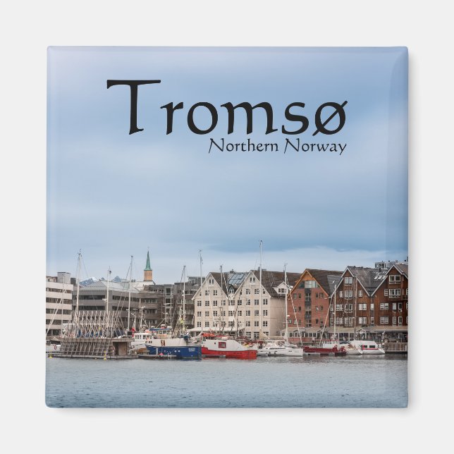 Imán Tromso Noruega (Frente)