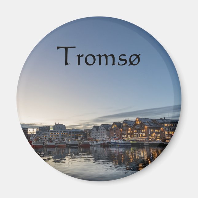 Imán Tromso Noruega (Frente)