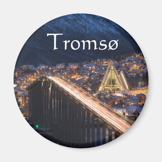 Imán Tromso Noruega (Frente)