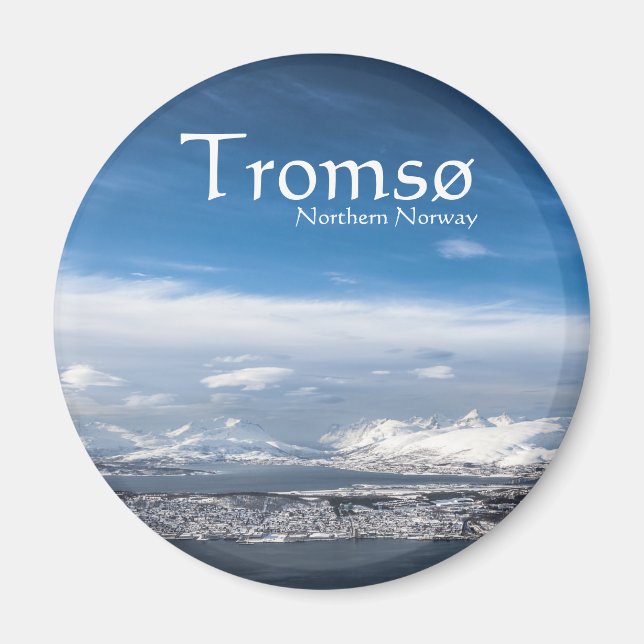 Imán Tromso Noruega (Frente)