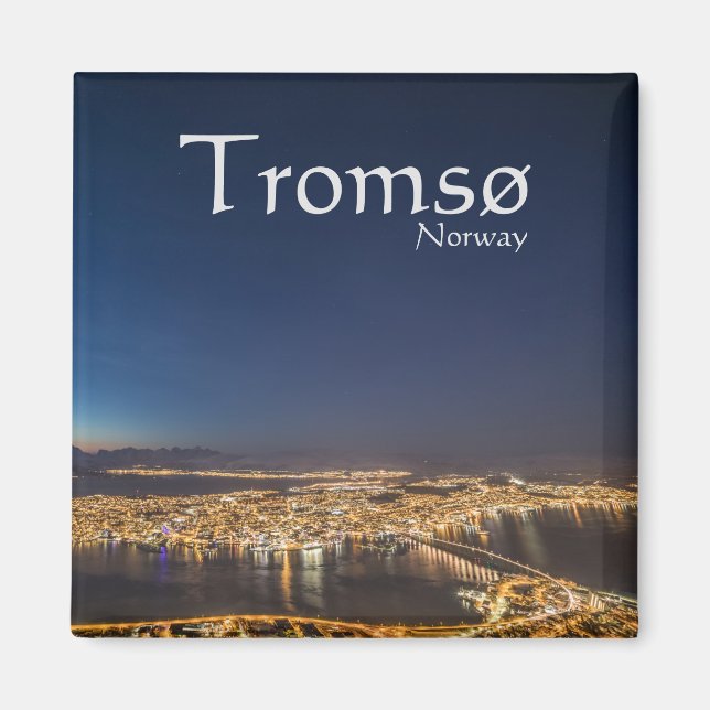 Imán Tromso Norway Souvenir (Frente)