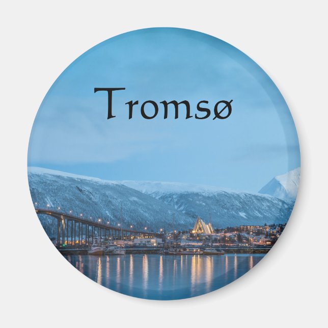Imán Tromso Norway Souvenir (Frente)