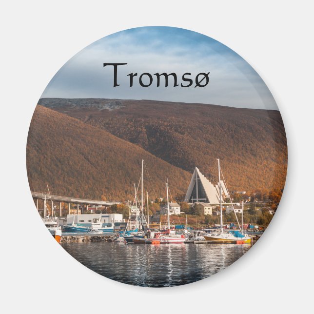 Imán Tromso Norway Souvenir (Frente)