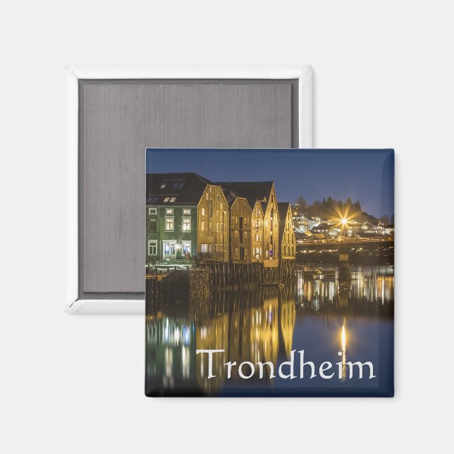 Imán Trondheim Noruega (Anverso/Reverso)