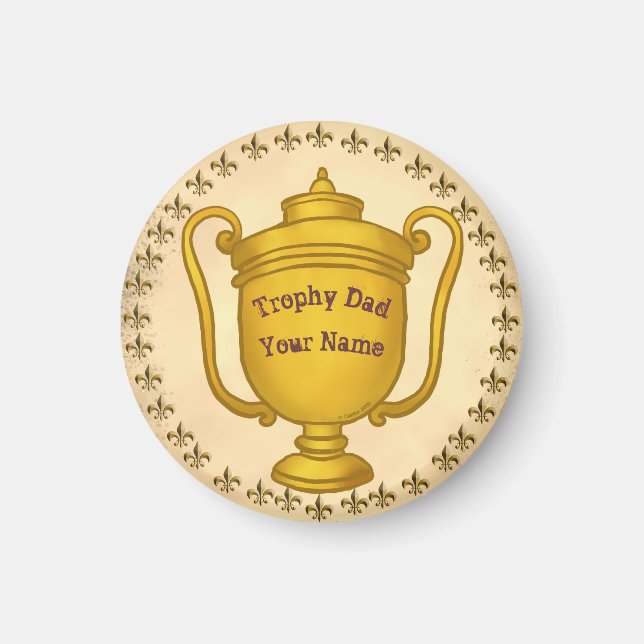 Imán Trophy Dad (Frente)
