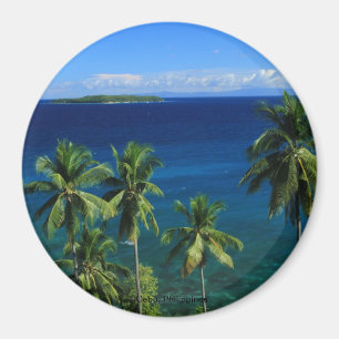 Imán tropical de la playa de la isla