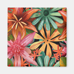 Imán tropical/hawaiano/floral/floral