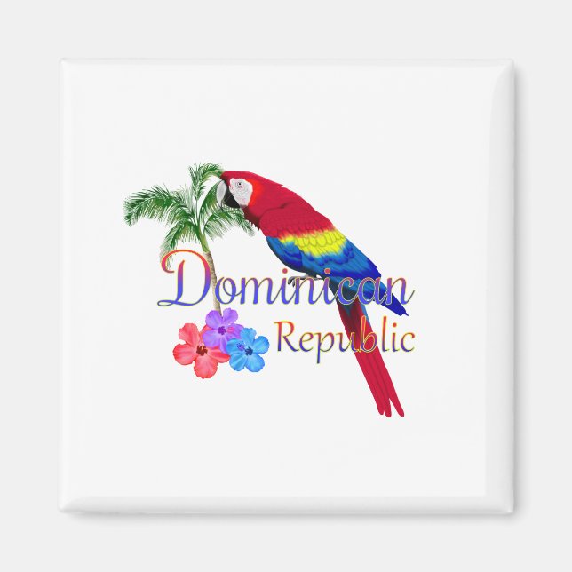 Imán Tropical República Dominicana (Frente)