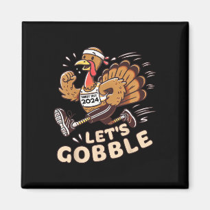 Imán Trote de Acción de Gracias Turquía 2024 Vamos a ta