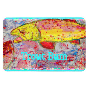 Imán Trout Bum