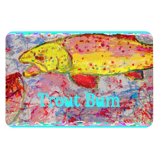 Imán Trout Bum (Horizontal)