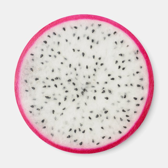 Imán Trozo de fruta de dragón (Frente)