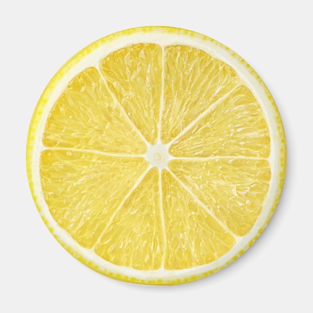 Imán Trozo de limón (Frente)