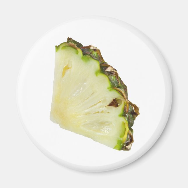 Imán Trozo de piña (Frente)