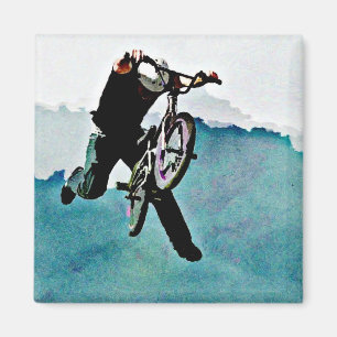 Imán Truco de la bicicleta del estilo libre BMX