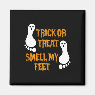 Imán Truco divertido o truco huelen mi Halloween de pie