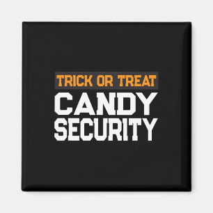 Imán Truco O Trata La Seguridad De Los Candy Mamá Papá