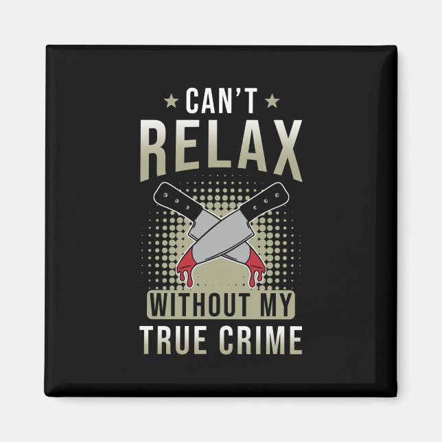 Imán True Crime (Frente)