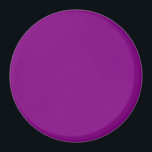 Imán True Purple<br><div class="desc">Wearing purple symbolizes royalty,  grandeur,  independence,  wisdom,  devotion,  extravagance,  pride,  and creativity,  just to mention a few. And yes,  the association with wealth is still made today. Beware though,  for purple can also symbolize arrogance.</div>