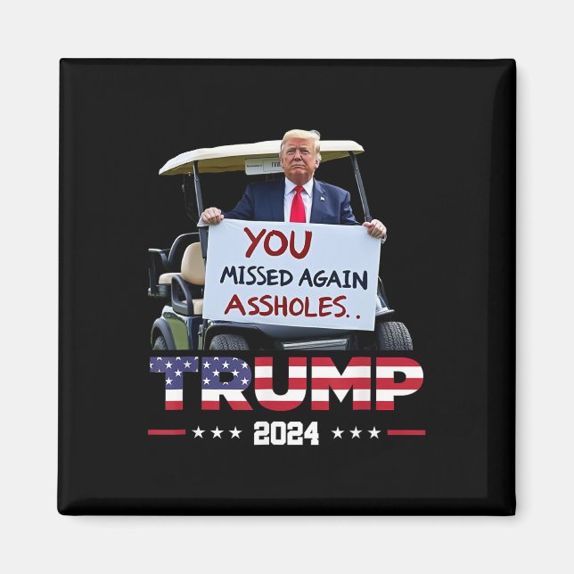 Imán Trump 2024 (Frente)