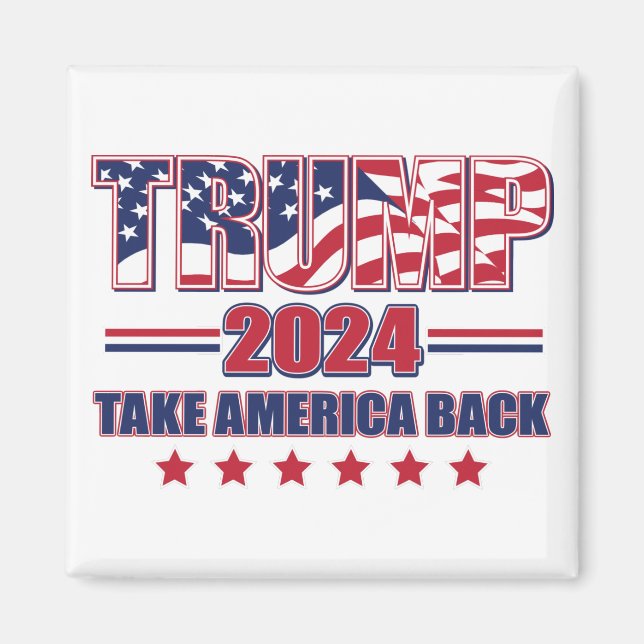 Imán Trump 2024 (Frente)