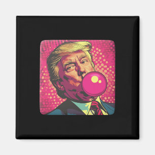 Imán Trump 2024 Bubble Gum Pop