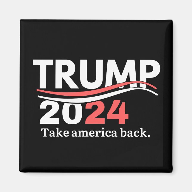 Imán Trump 2024, devuelva a estados unidos JOE no a mi  (Frente)