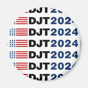 Imán Trump 2024 DJT