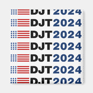 Imán Trump 2024 DJT
