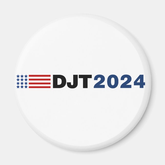 Imán Trump 2024 DJT Magnet (Frente)
