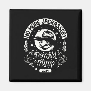 Imán Trump 2024 Jefe De Vaquero Ee.Uu. 2024 Vota Elecci
