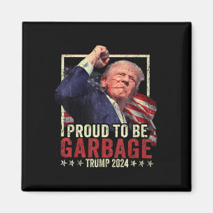 Imán Trump 2024 Orgulloso de ser un basurero vota a Tru