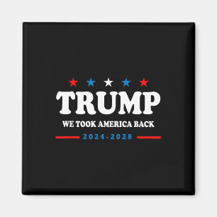 Imán Trump 2025 Nosotros Tomamos América De Vuelta Elec