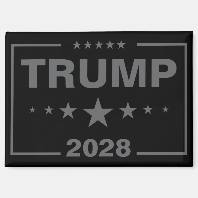 Imán Trump 2028 presidente americano elección (Anverso)