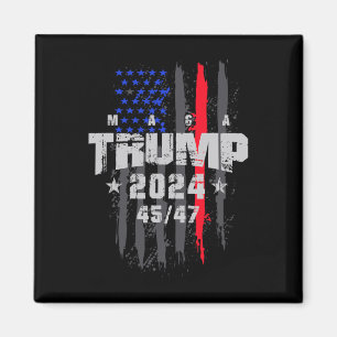 Imán Trump 45-47 Mega Bandera EEUU 2025 Elección Presid