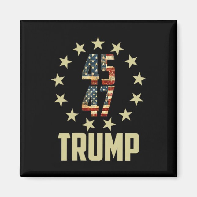 Imán Trump 45 47 Mega Potus (Frente)
