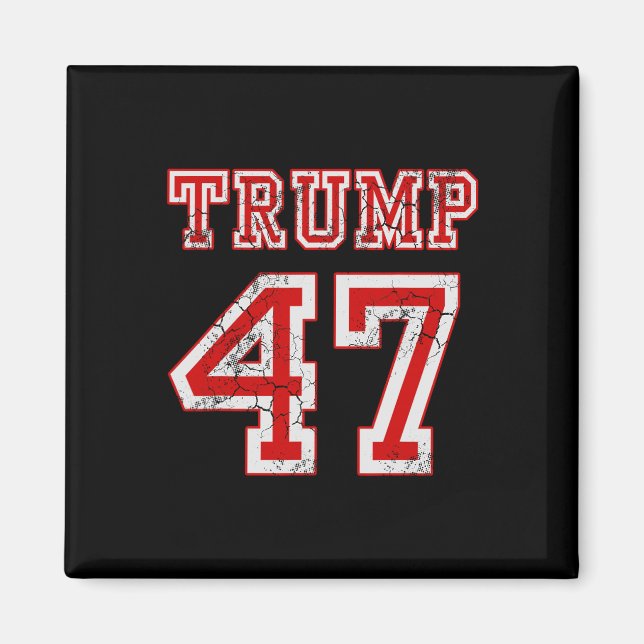 Imán Trump 47 2024 Elección de conservadores republican (Frente)