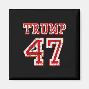 Imán Trump 47 2024 Elección de conservadores republican