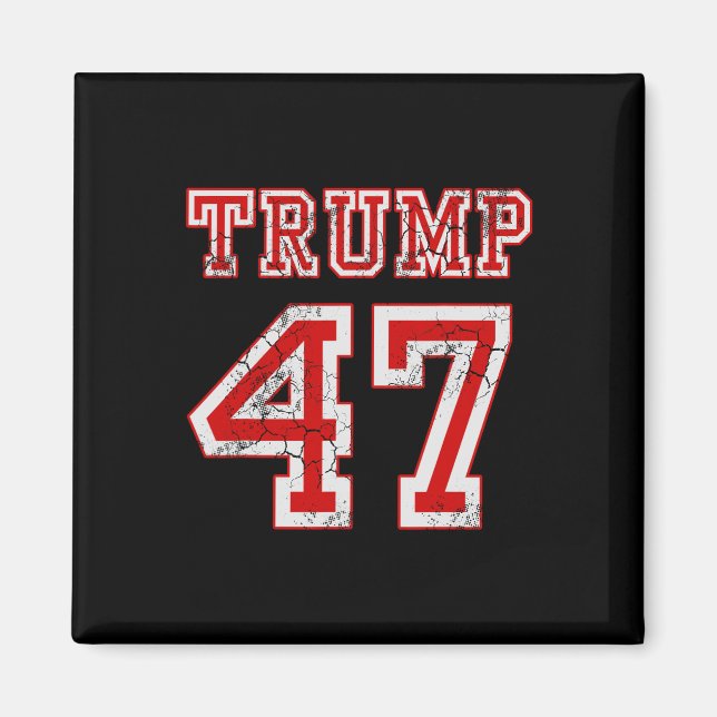 Imán Trump 47 2024 Elección de conservadores republican (Frente)