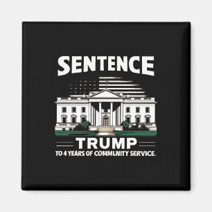 Imán Trump A 4 Años De Servicio Comunitario Pro Trump 1
