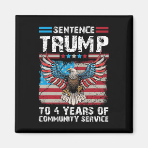 Imán Trump A 4 Años De Servicio Comunitario Trump 2024