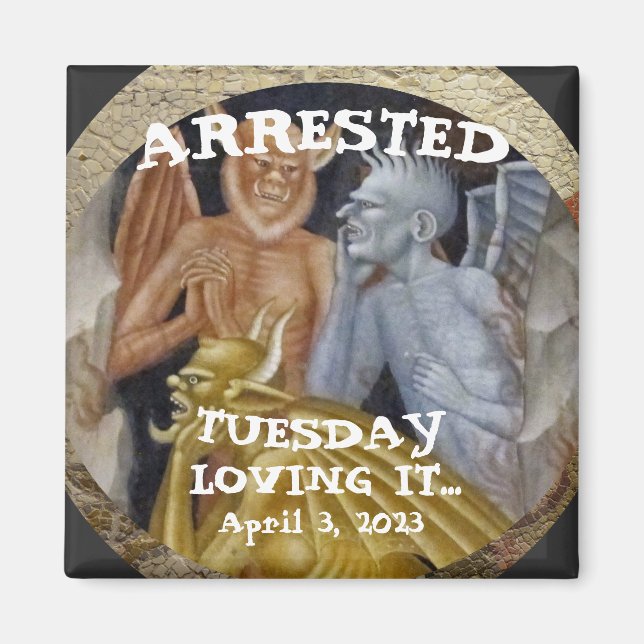 Imán Trump Arrested (Frente)