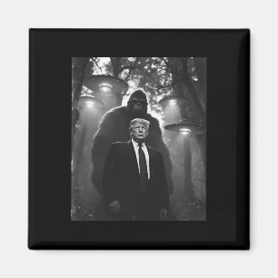 Imán Trump Bigfoot Ovni Encuentro Alienígena Invasión U