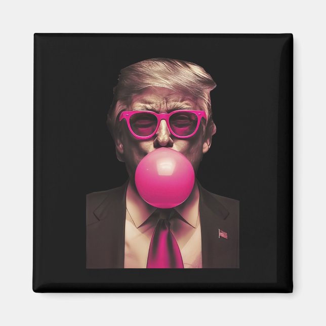 Imán Trump Bubble Gum (Frente)