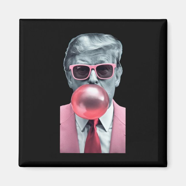 Imán Trump Bubble Gum 1 (Frente)