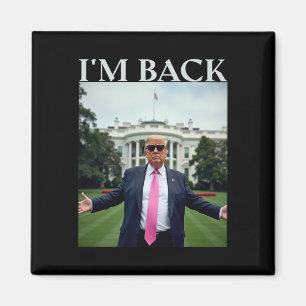 Imán Trump Camisetas para hombres 2025 ganó Trump al pr