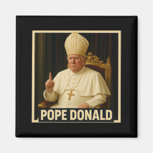 Imán Trump como Iglesia del Vaticano