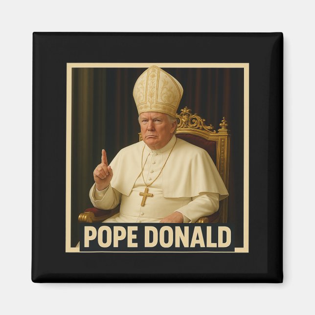 Imán Trump como Iglesia del Vaticano (Frente)